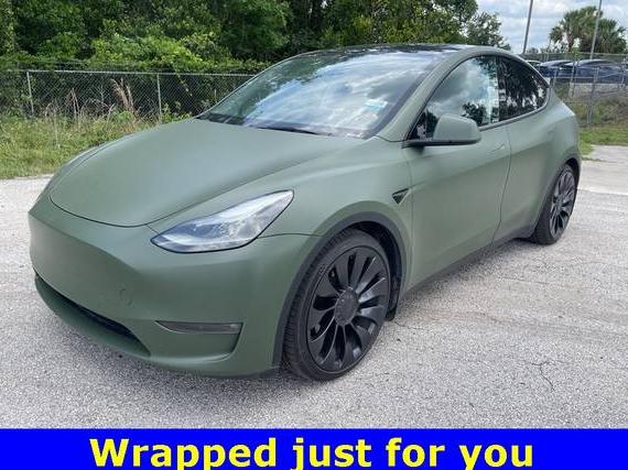 TESLA MODEL Y 2022 7SAYGDEF3NF563218 image